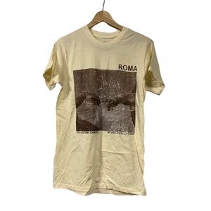 New - Roma Michelangelo Sistine Chapel Graphic Cream T-Shirt